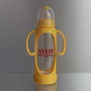 200ML standard scald guard crystal glass baby bottle
