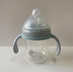 220ml Extra Wide neck PP bottle with simple lid
