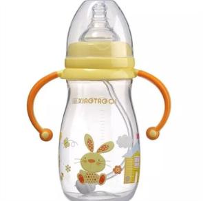 260ml wide neck pp baby feeding bottle