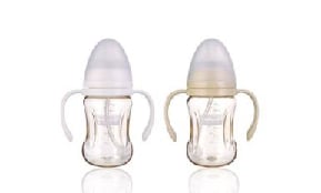 220ml PPSU wide neck bottle with handles