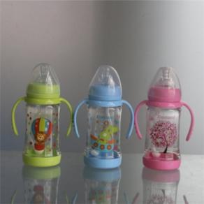 260ml wide neck Tritan baby feeding bottle