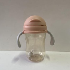 300ml Extra wide neck penguine shape PPSU sippy cup