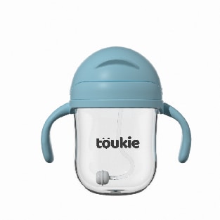 220ml Extra wide neck penguine shape Tritan sippy cup
