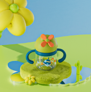 300ml windmill Tritan Sippy Cup