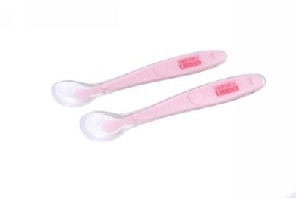 silicone covered spoon 2pcs set