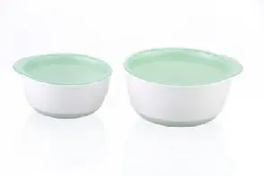 antiskid baby feeding bowl 2pcs set with ild 1