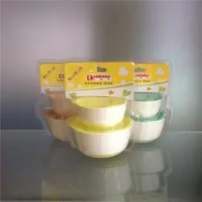 antiskid baby feeding bowl 2pcs set with ild 2