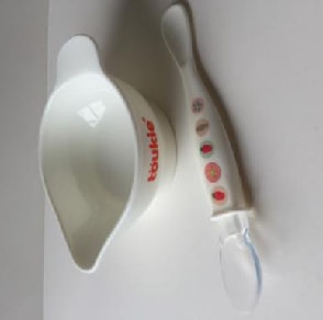 baby feeding bowl with spoon set