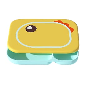 dinasor baby plate